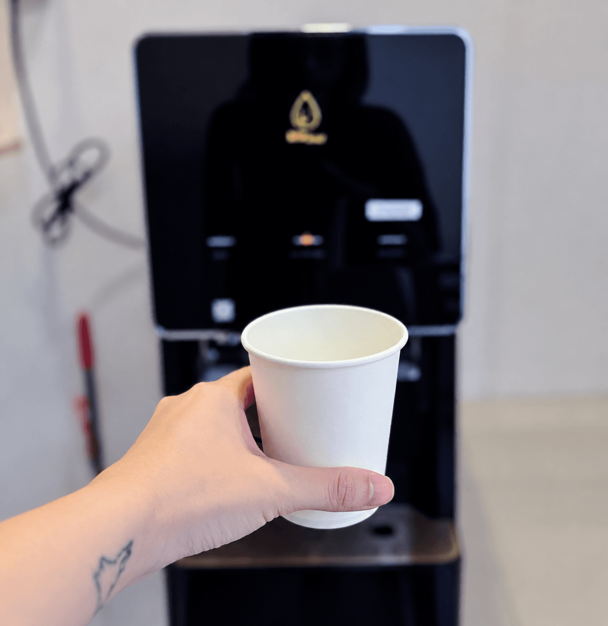 Free flow water
